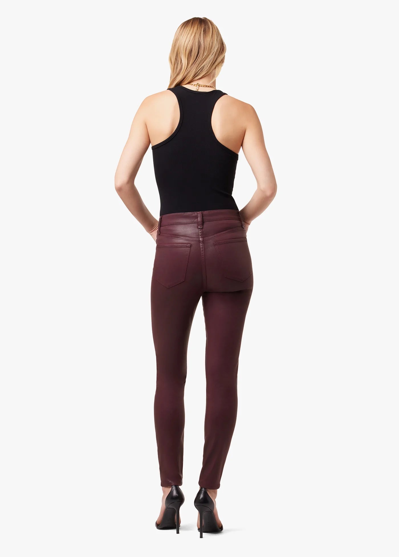 The Charlie High Rise Skinny Ankle - Vineyard by Joe's Jeans — alternate view