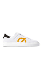 Nine Classic Sneakers - White Yellow Black by LOCI | 25 South Boutiques