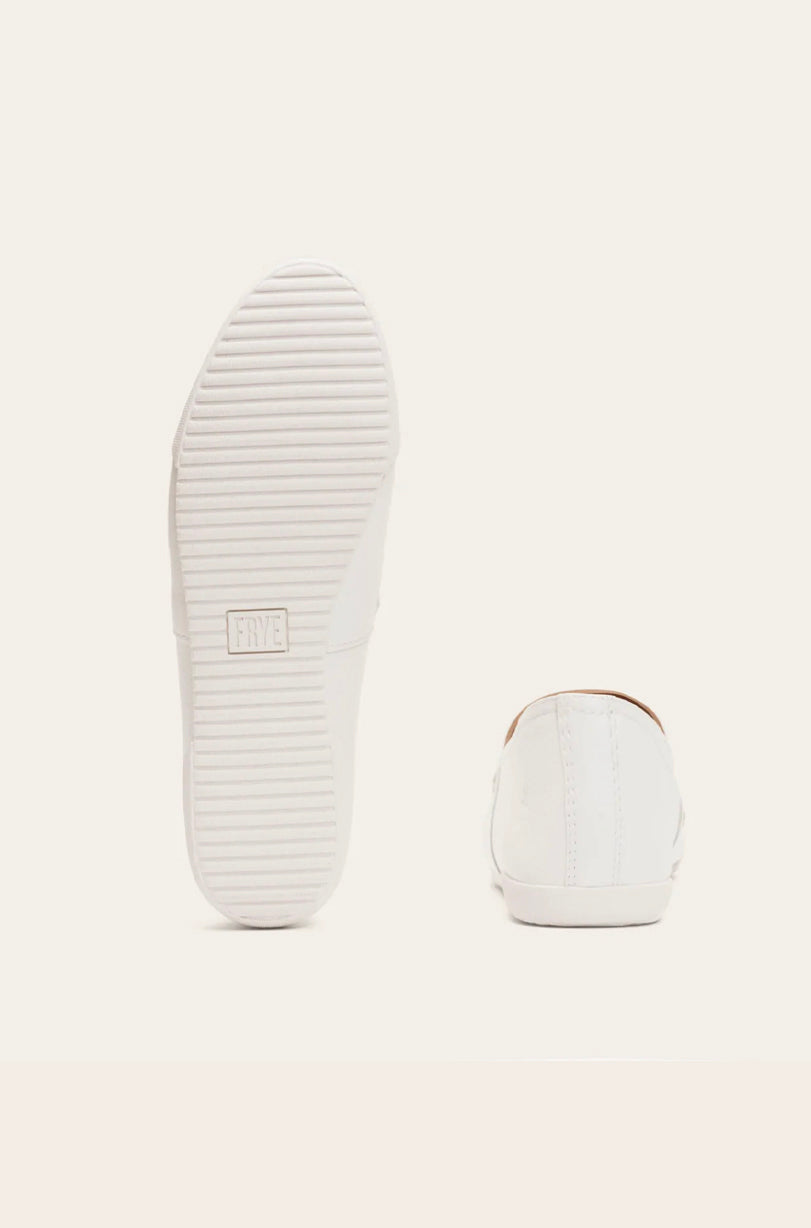 Melanie Slip On - White by Frye — view 3