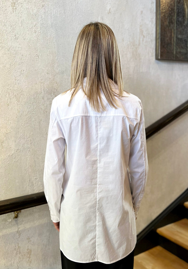 Button-Up Shirt - White by Transit Par-Such — view 3