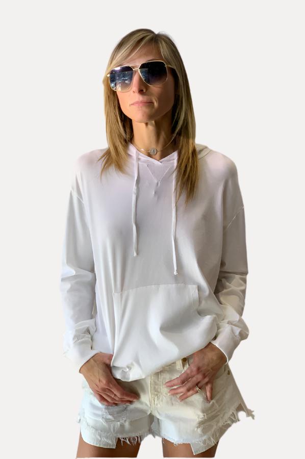 Sweatshirt - White by Transit Par-Such | 25 South Boutiques