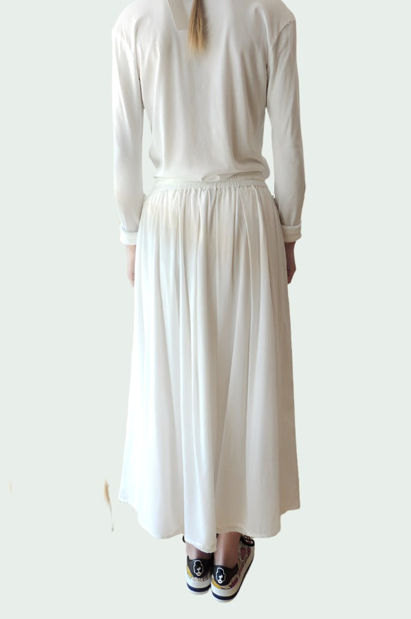 Skirt - White by Kristensen — alternate view