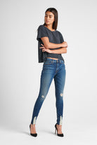Barbara High Rise Super Skinny Ankle Jean - Lockdown by Hudson | 25 South Boutiques