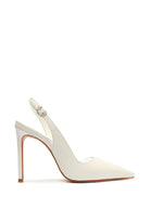 Emma Slingback Heel - White by Schutz | 25 South Boutiques