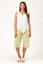 Naren Tank - White by XCVI — view 4