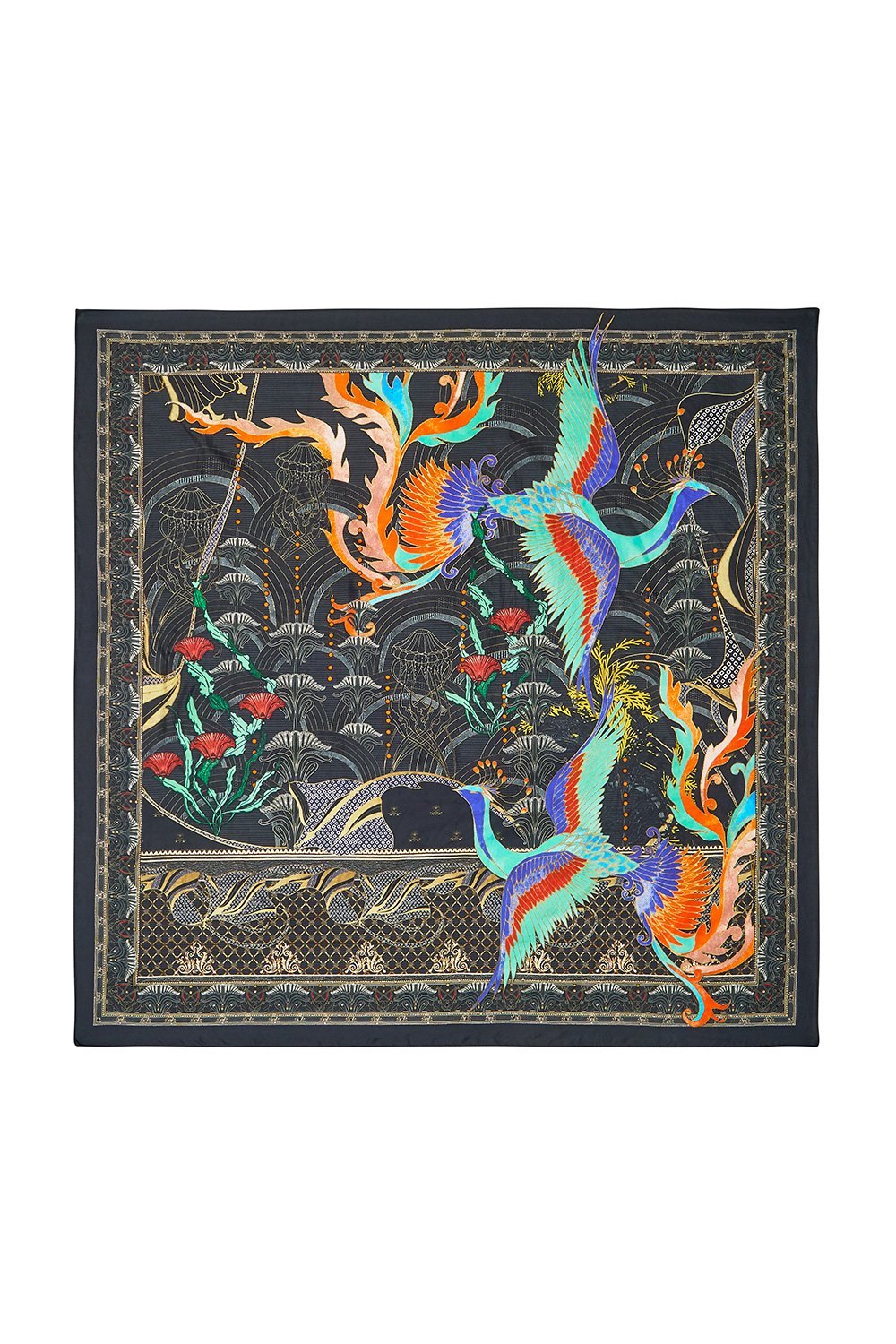 Large Square Scarf - Wise Wings by Camilla | 25 South Boutiques