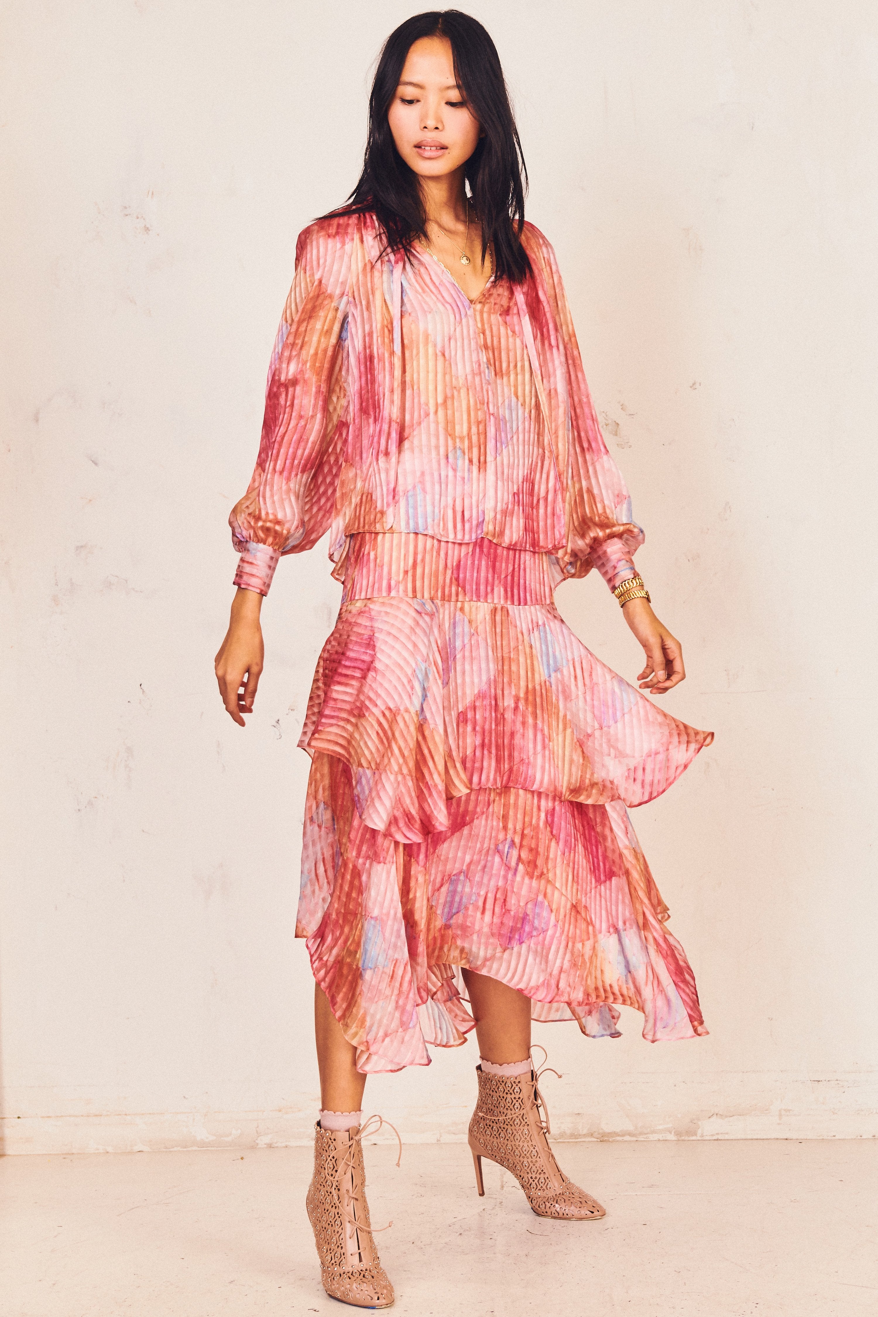 Willow Top - Rainbow Cloud by LoveShackFancy — alternate view