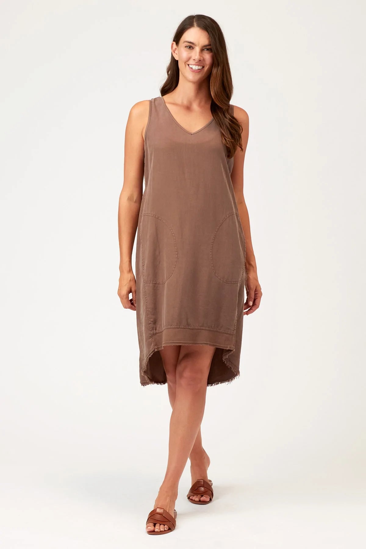 Winesa Tank Dress - Sable by XCVI | 25 South Boutiques