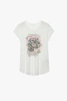 Woop Skull Flower Tee - Judo by Zadig & Voltaire — view 4