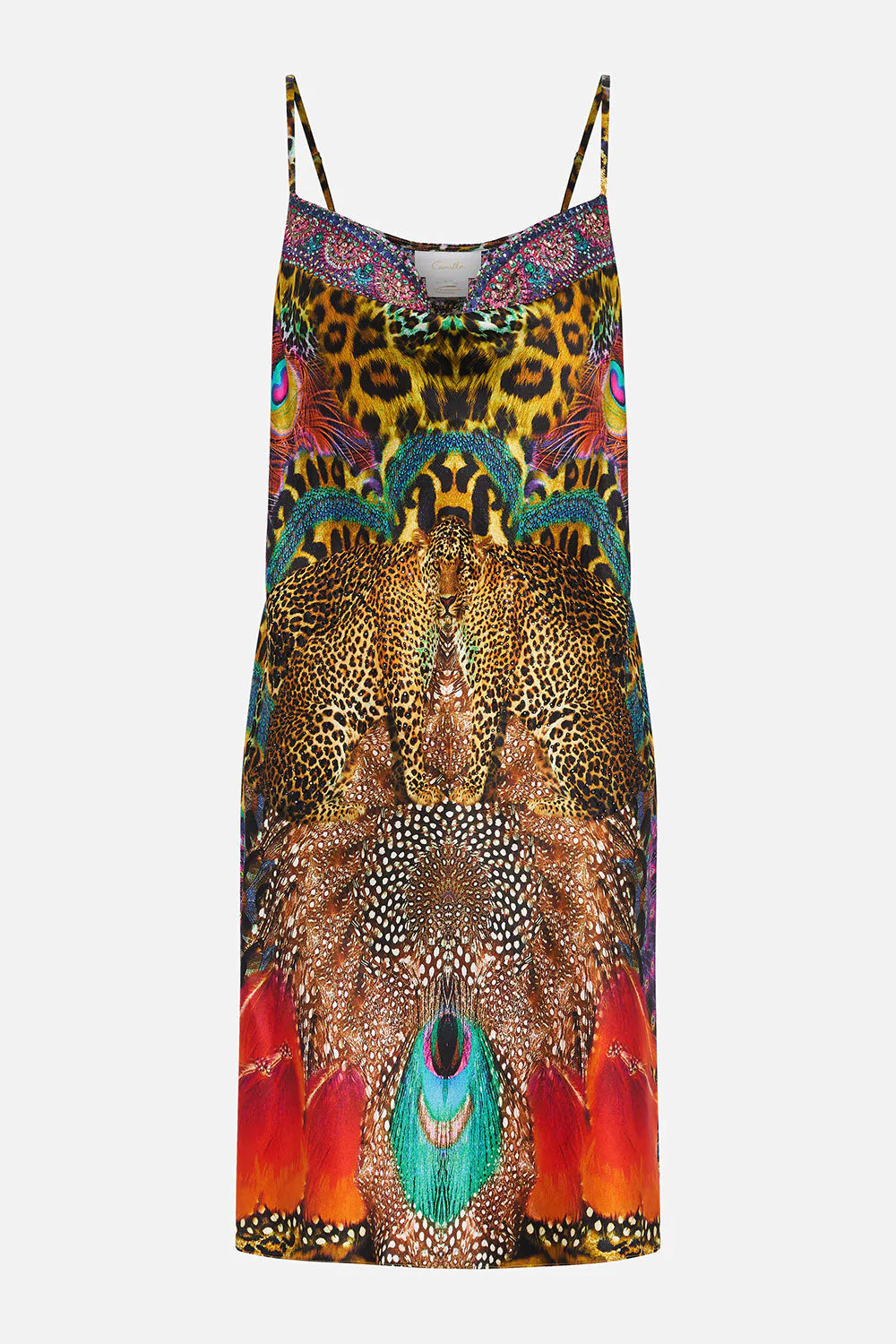 Short Bias Slip Dress - Xanadu Rising by Camilla — view 6