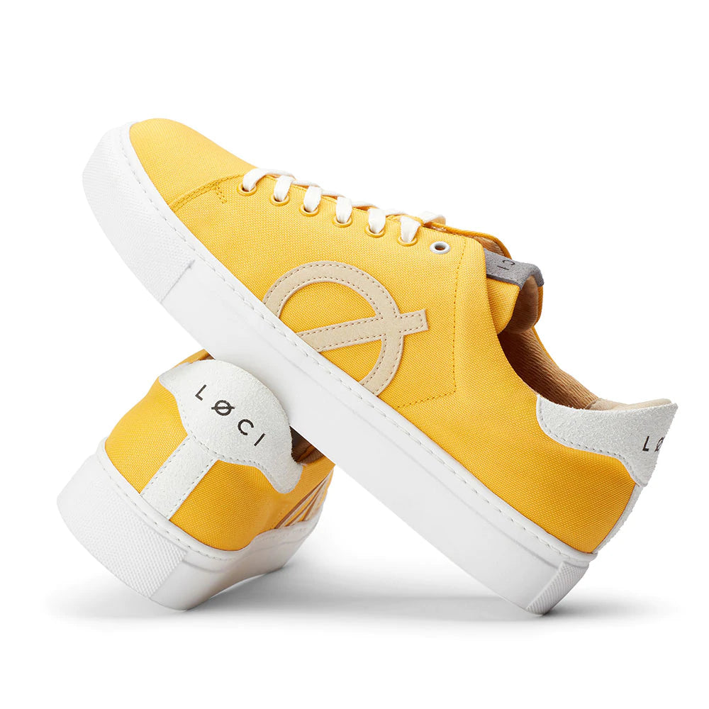 Nine Classic Sneakers - Yellow by LOCI — alternate view