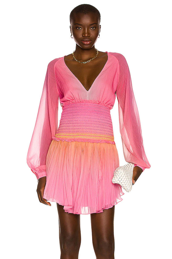 Zale Mini Dress - Pink by Rococo Sand | 25 South Boutiques