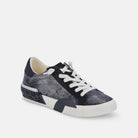 Zina Sneakers - Gunmetal Leather by Dolce Vita — alternate view