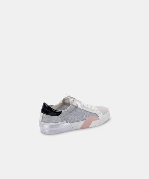 Zina Sneakers - Silver Multi Mesh by Dolce Vita — view 3